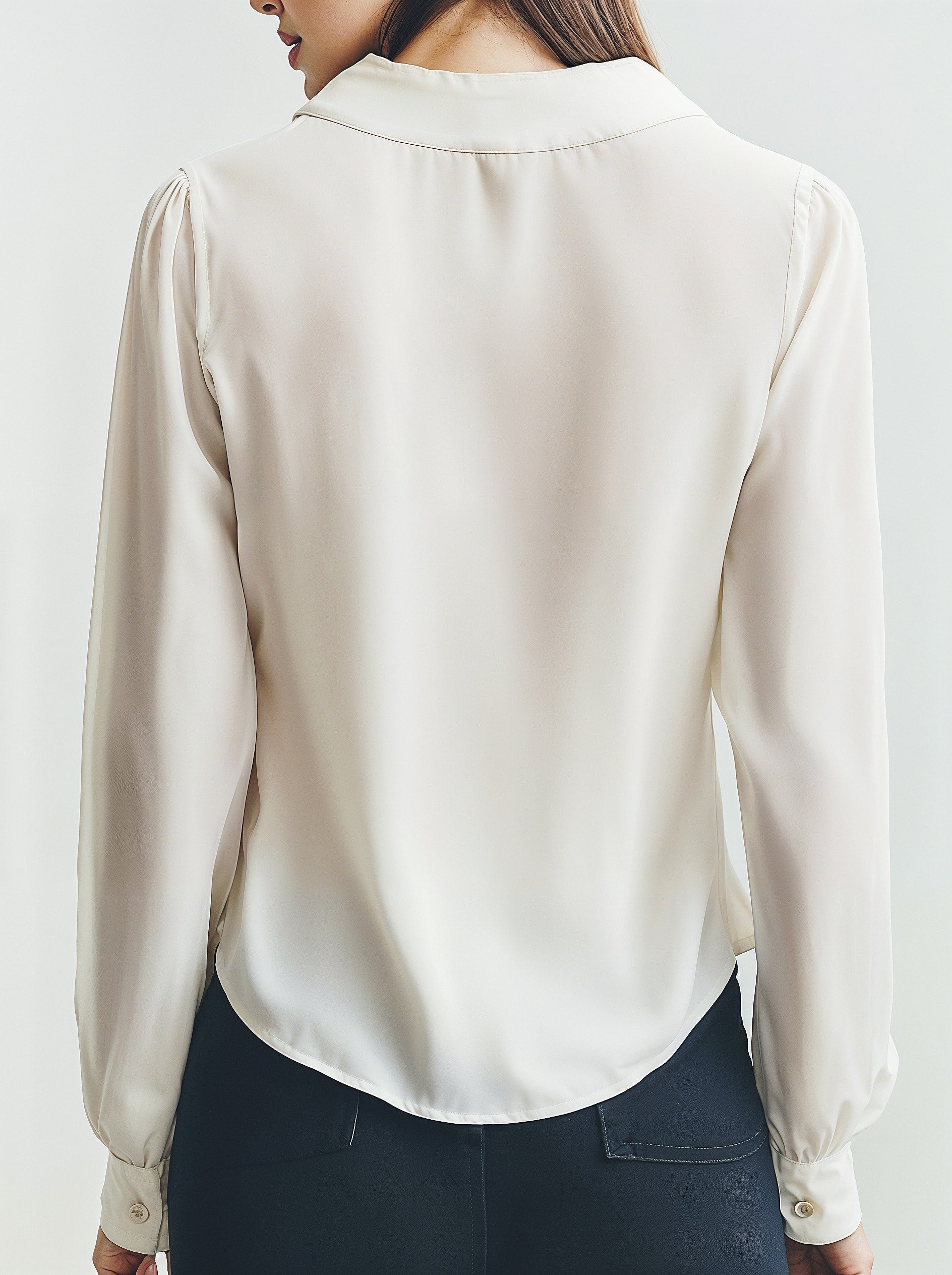 Classic Button-Up Blouse 2