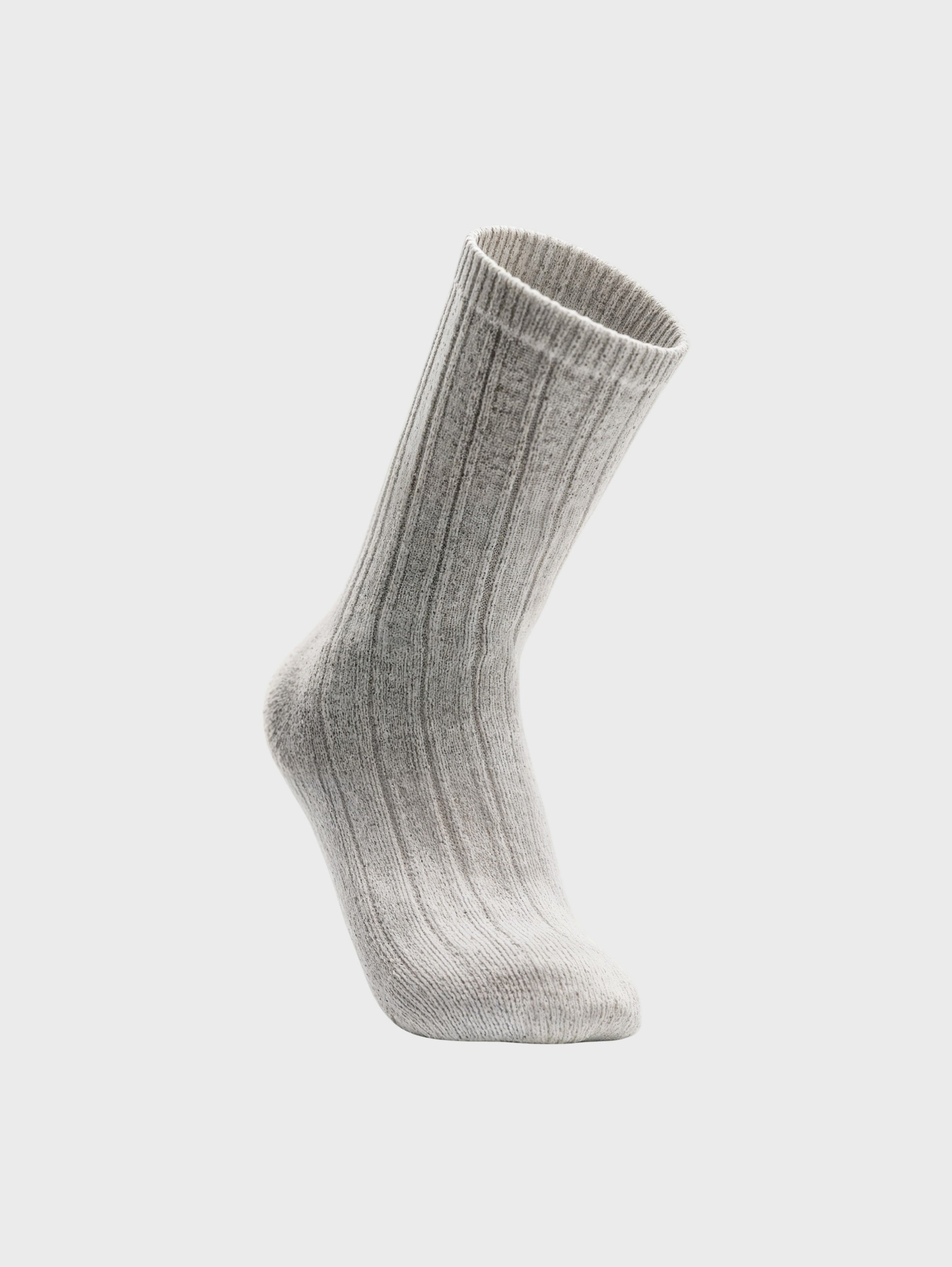 Ribbed Crew Sock 1