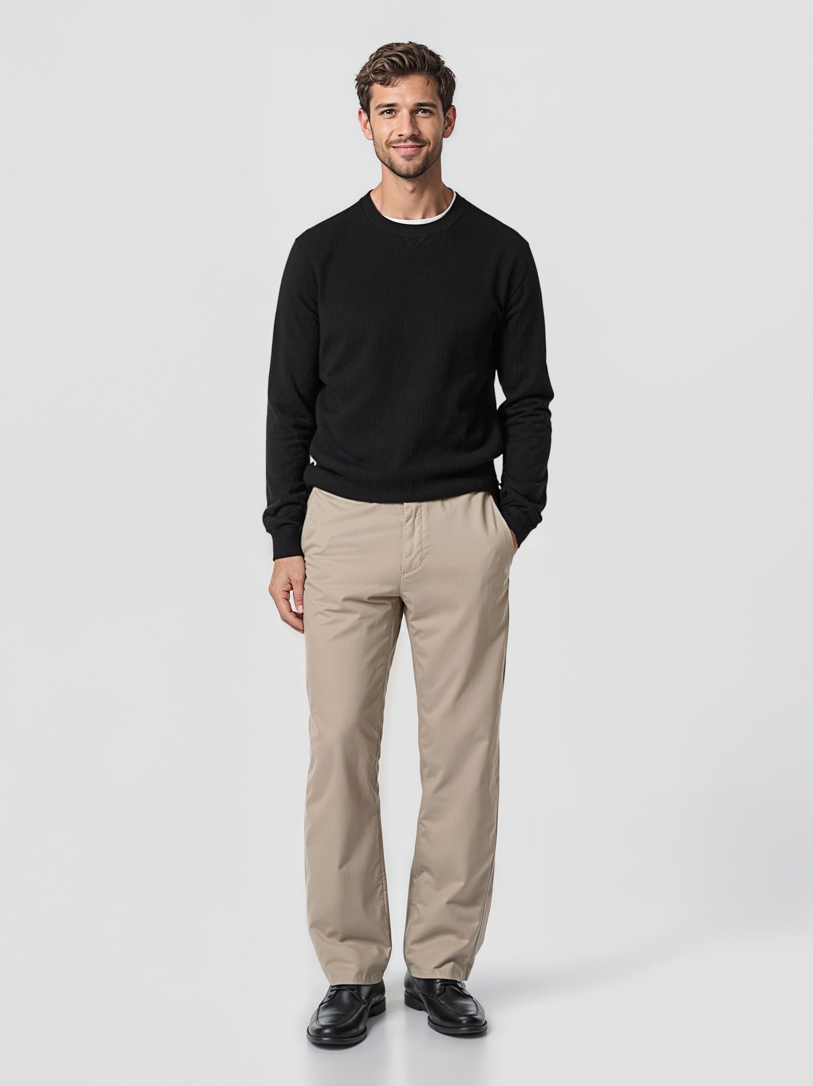Relaxed Fit Twill Pant 1
