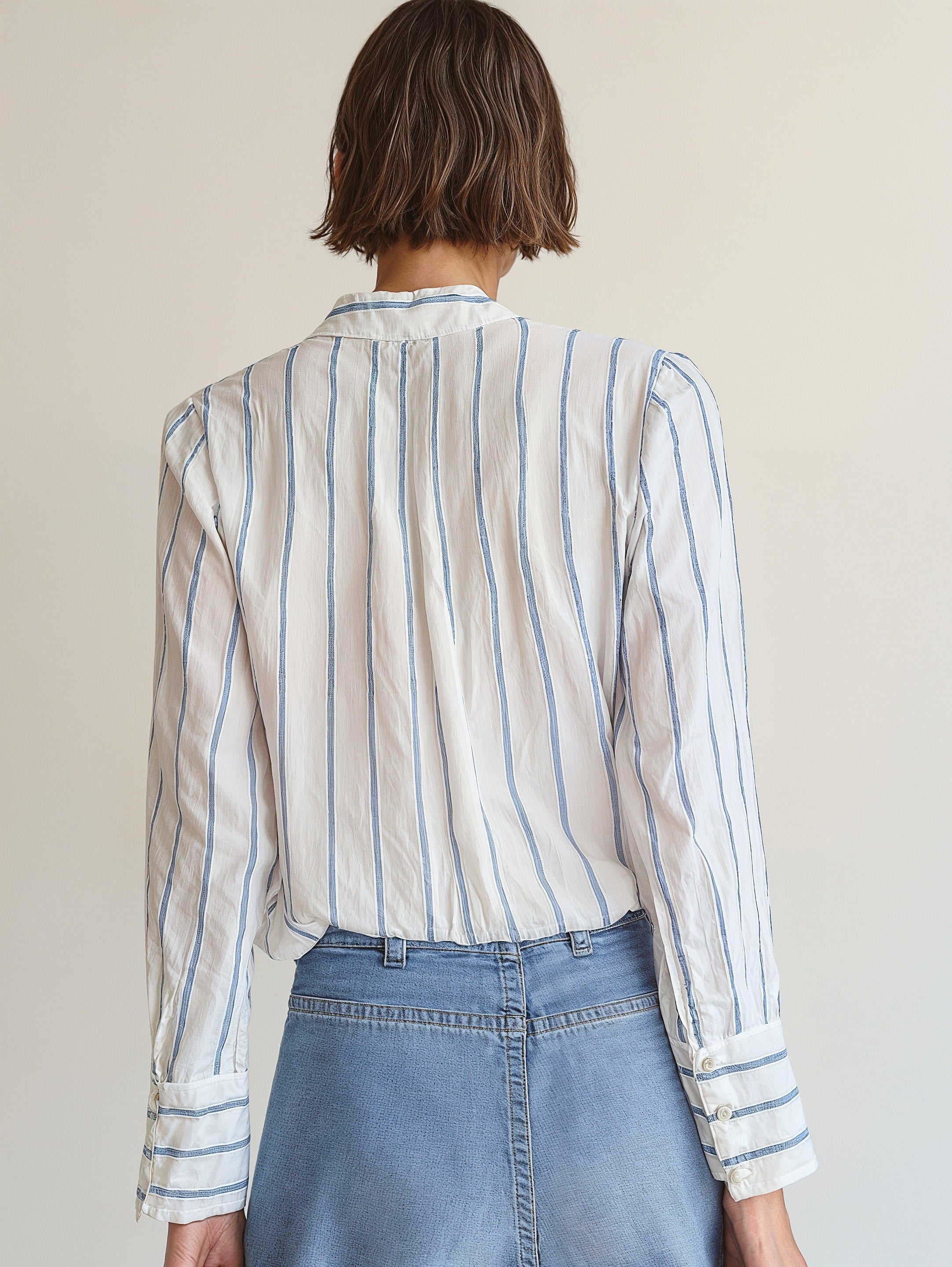 Striped Relaxed Blouse
