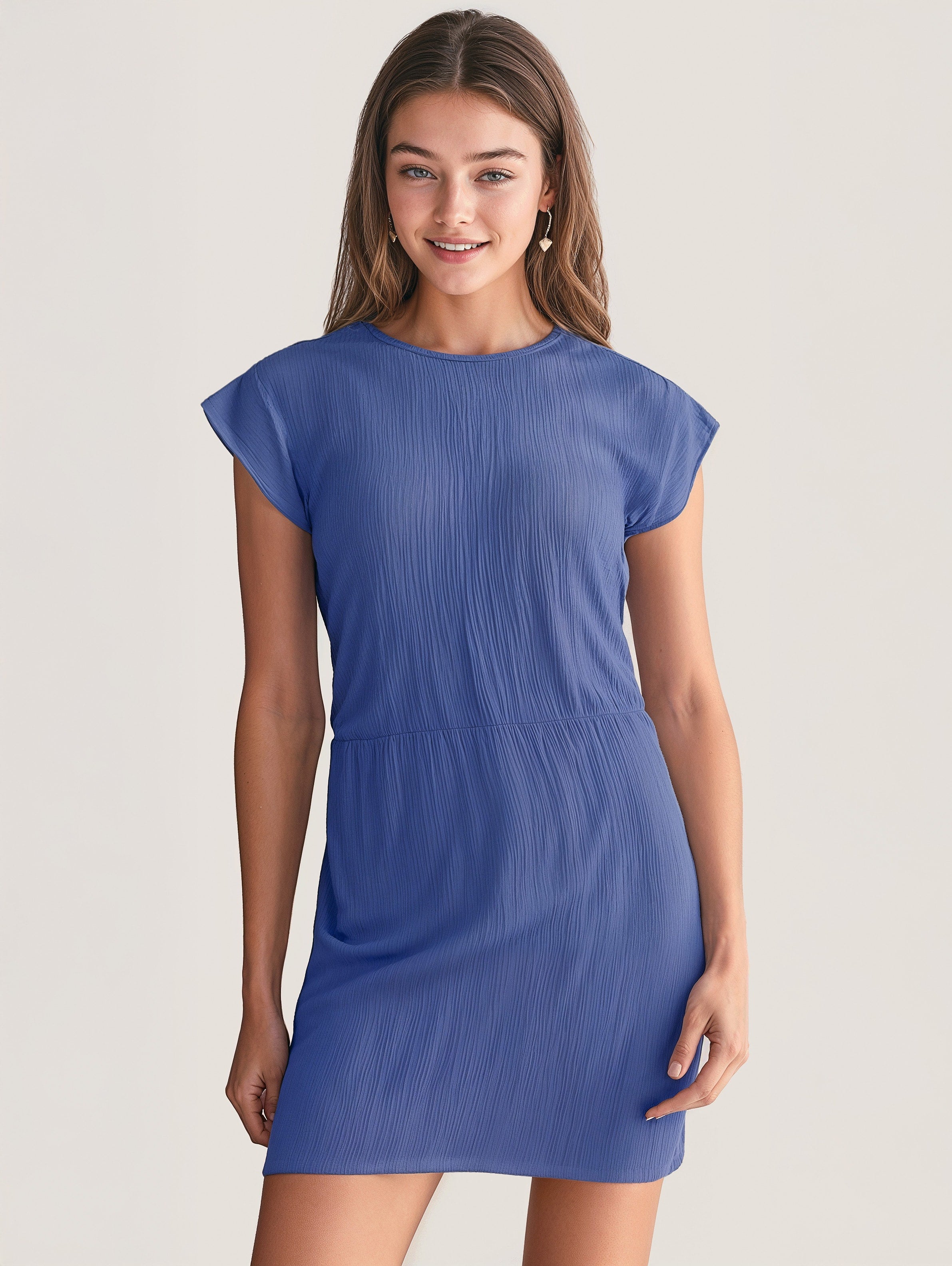Cap Sleeve Mini Dress 3
