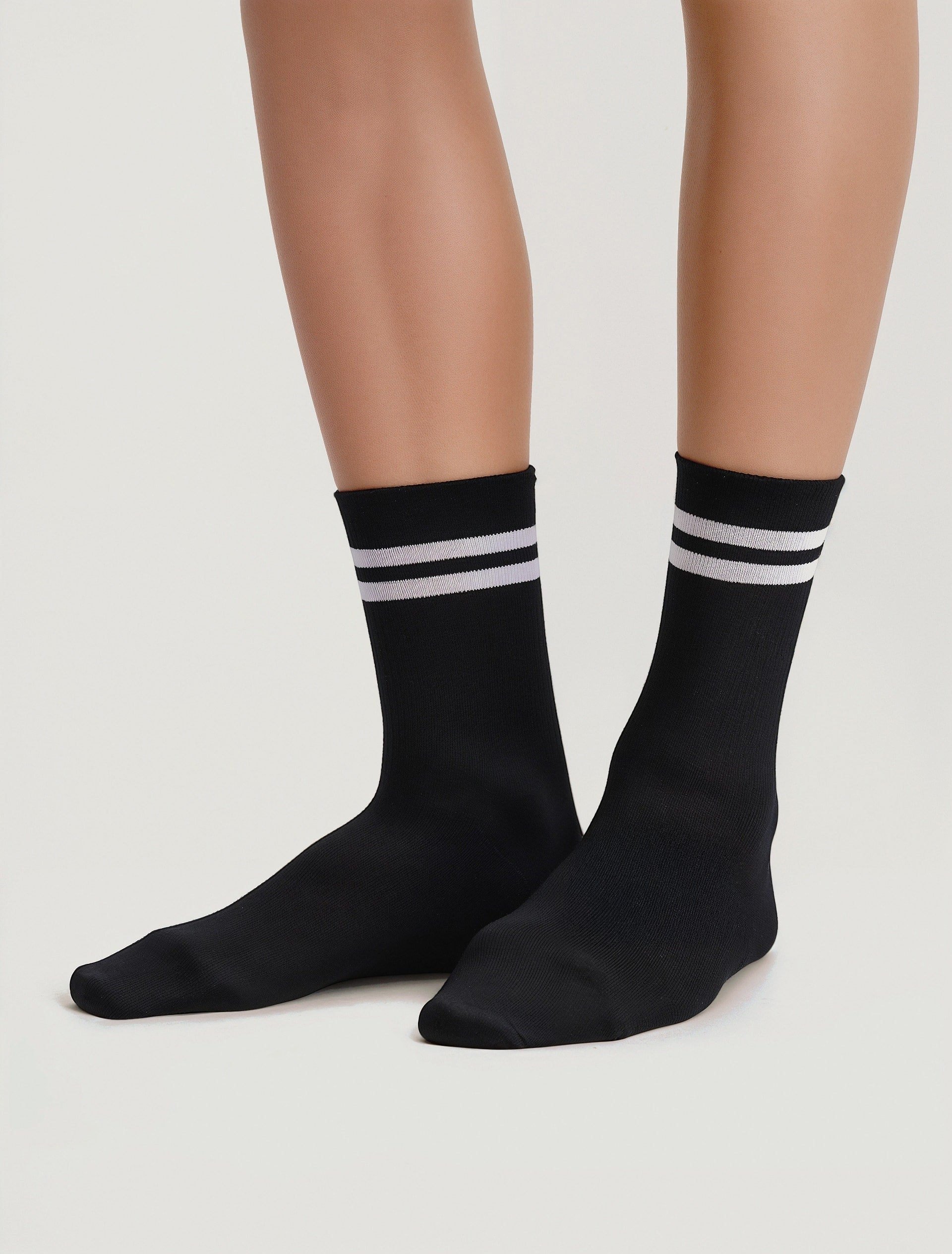 Striped Crew Sock 2