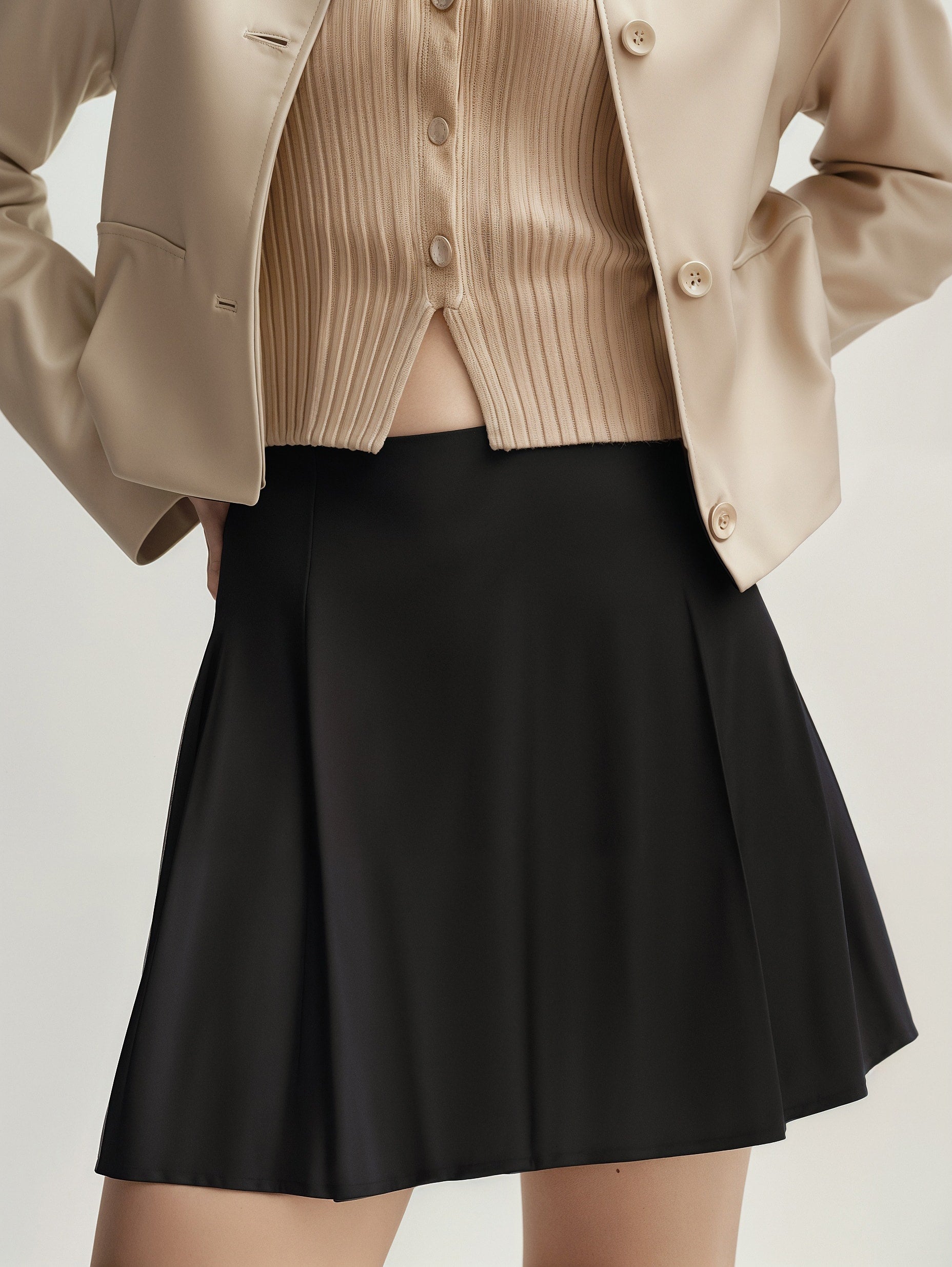 A-Line Mini Skirt