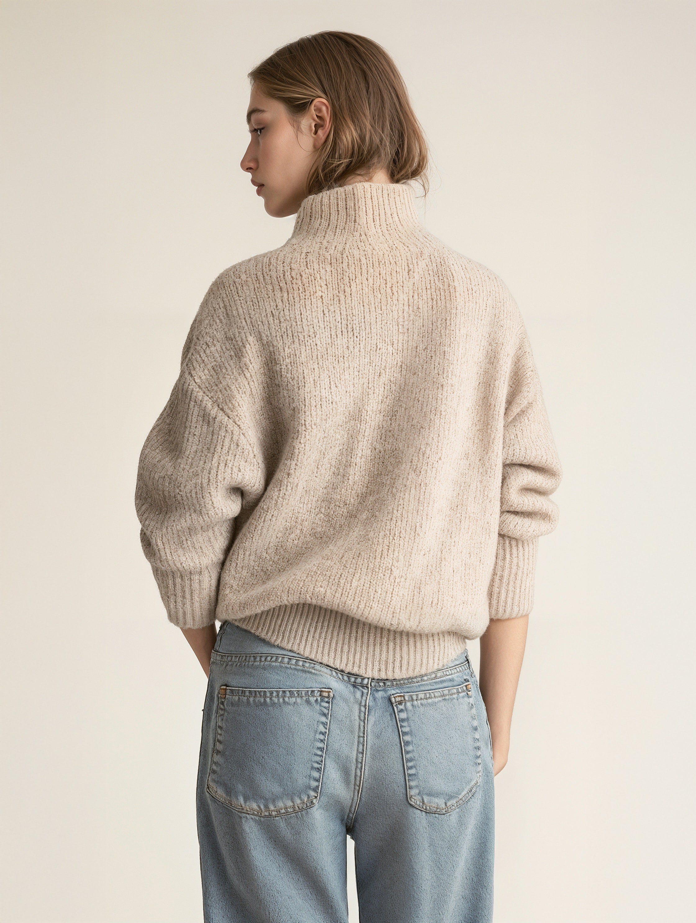 Zip Collar Sweater