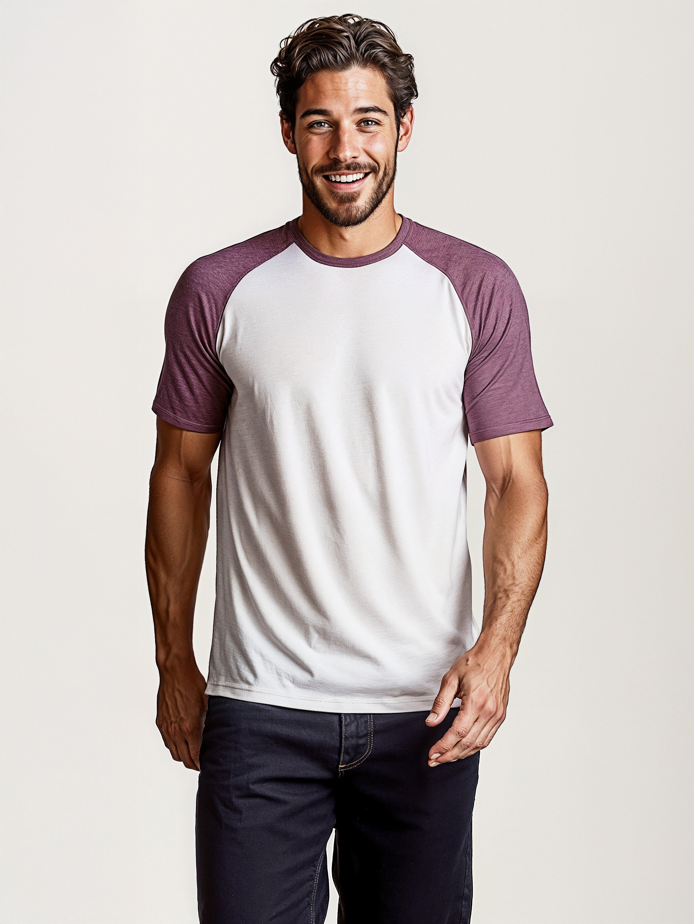 Two-Tone Raglan Tee 4