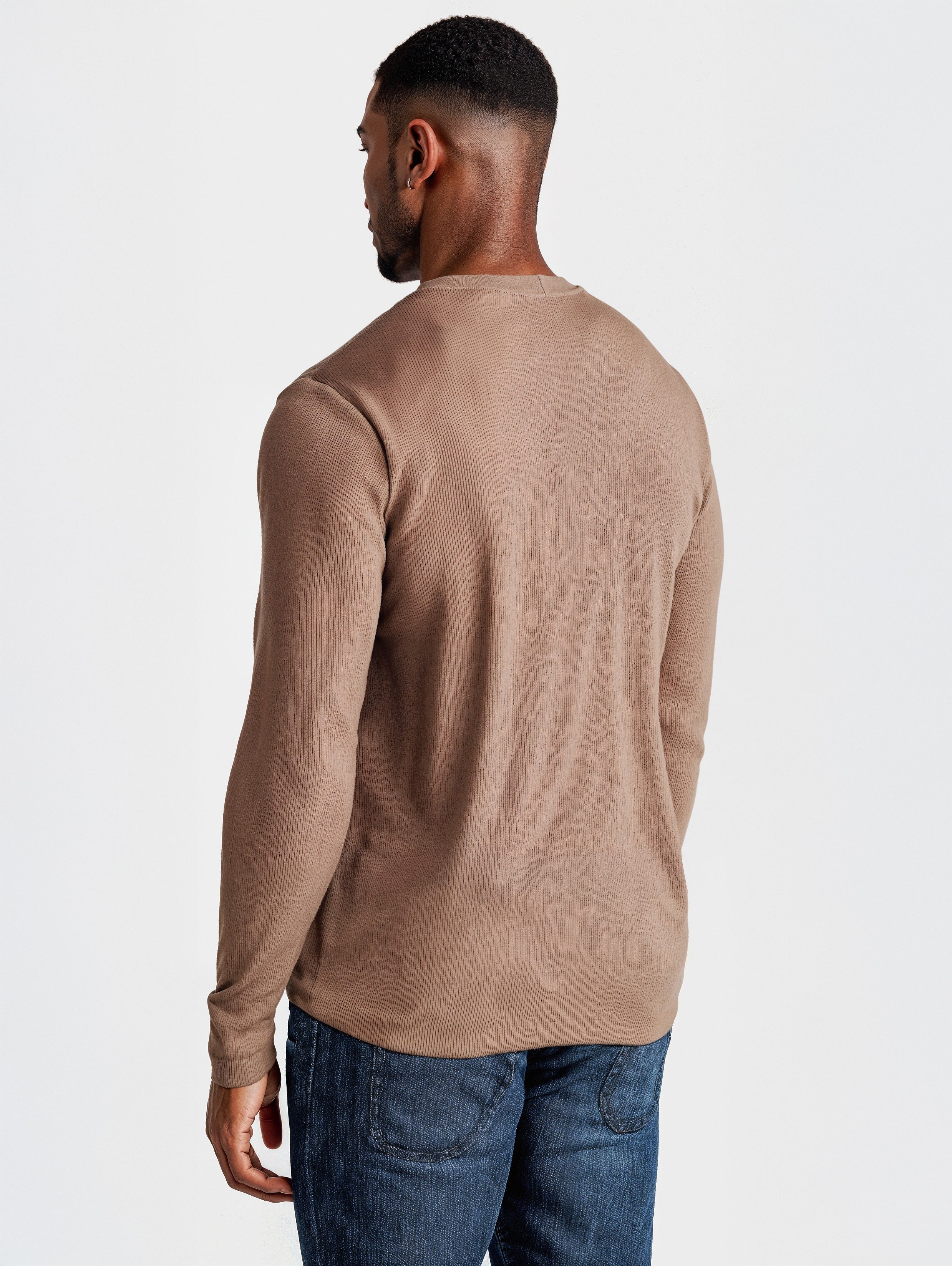 Ribbed Long Sleeve Tee