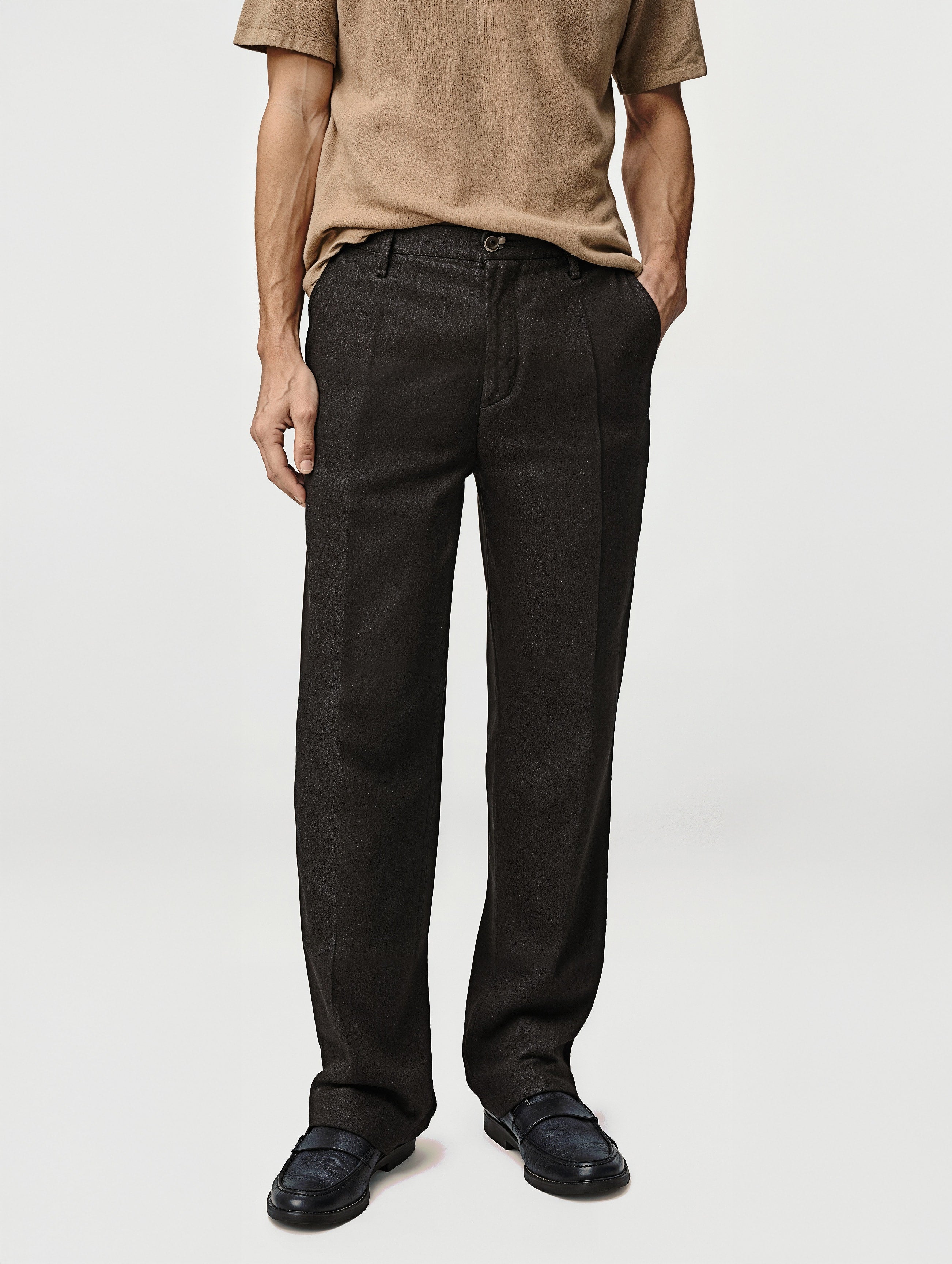 Textured Dress Pant