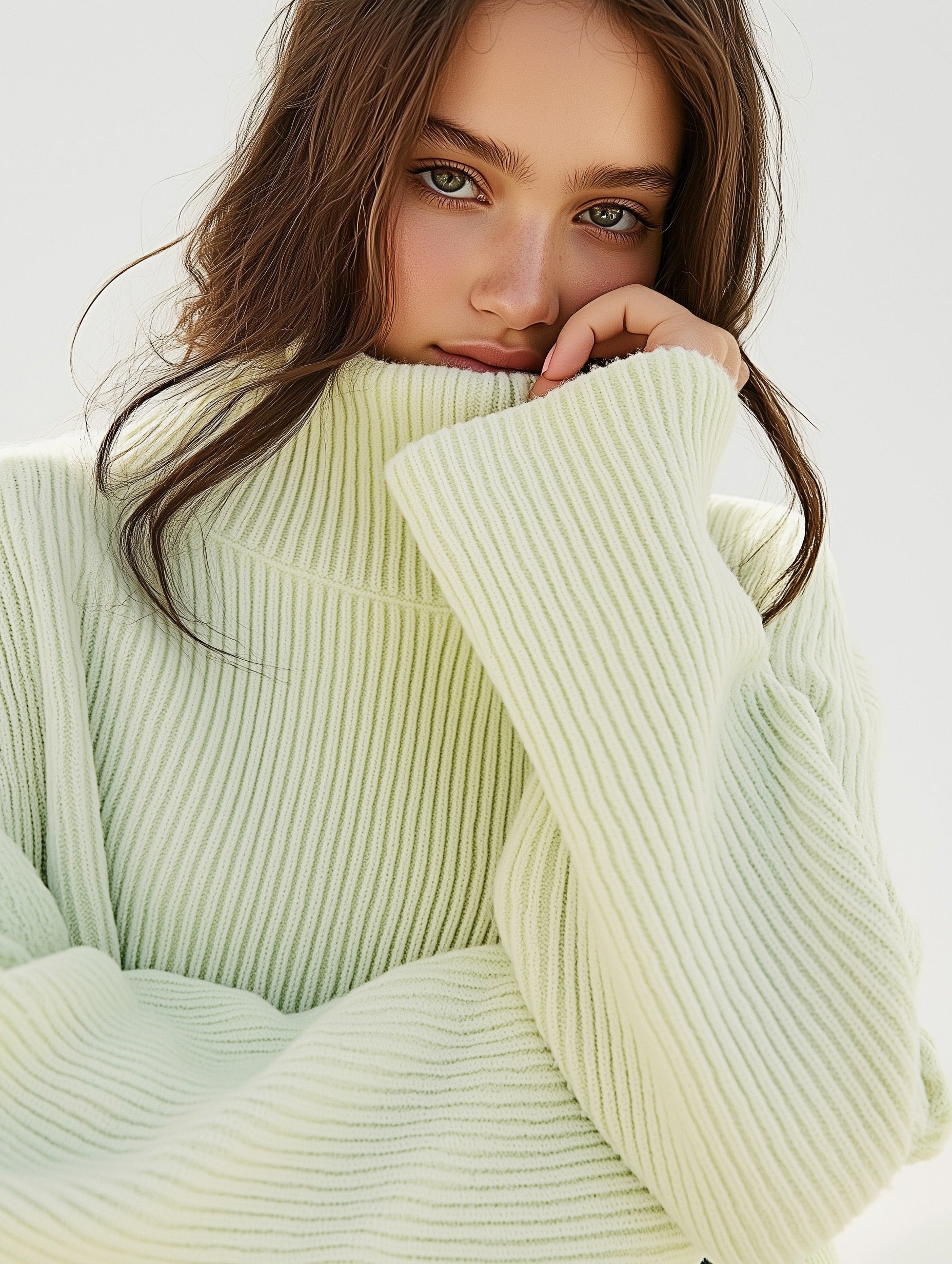 Rib Texture Pullover 2