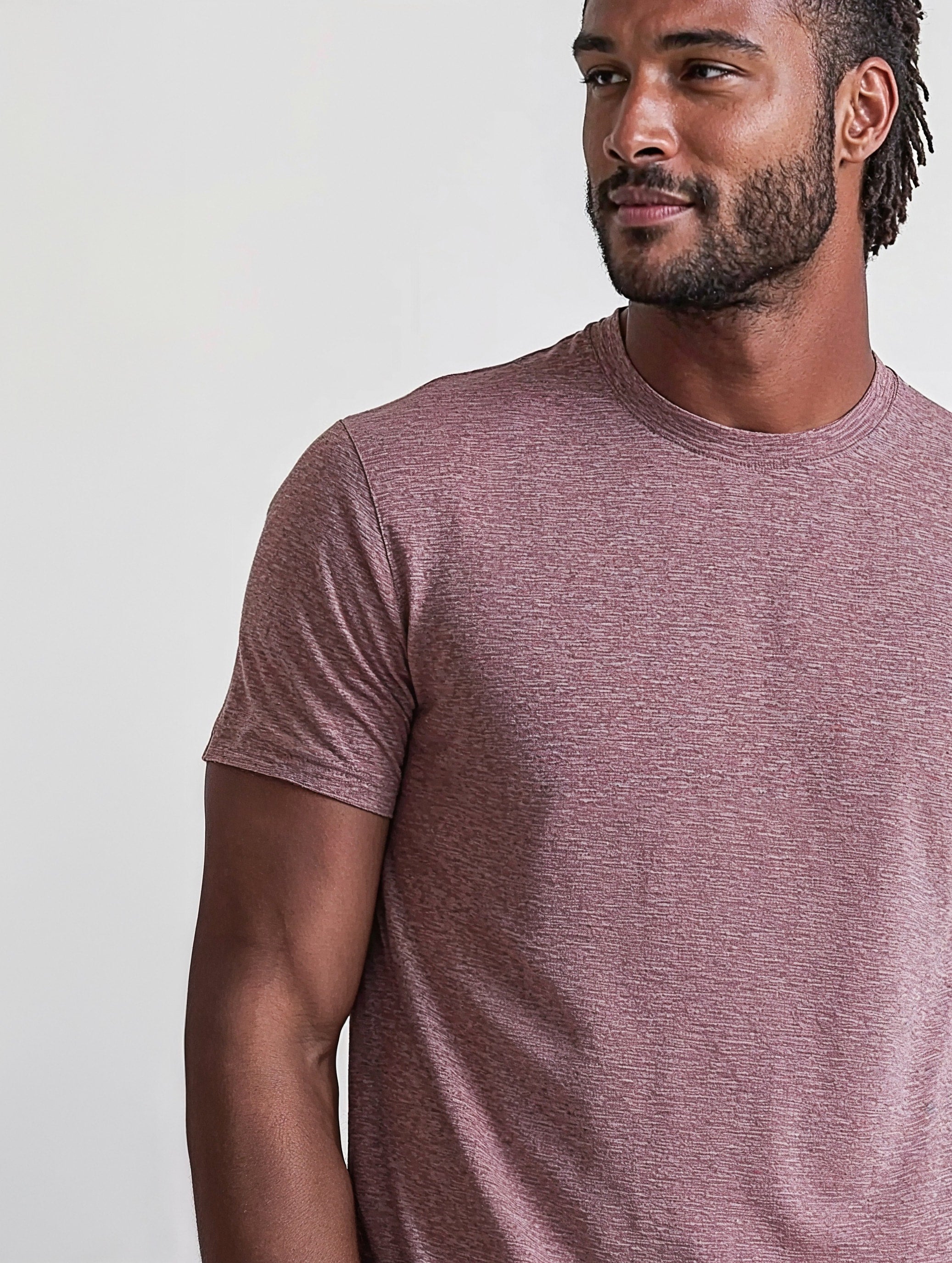 Heather Knit Tee