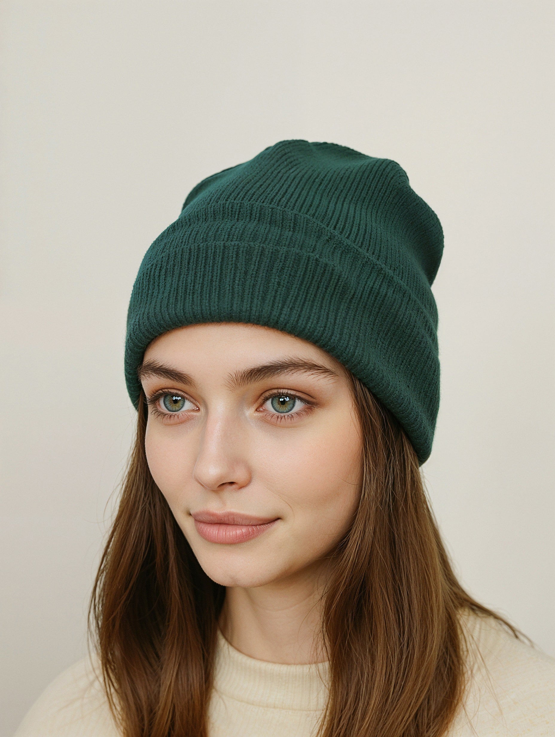Slouch Fit Knit Beanie